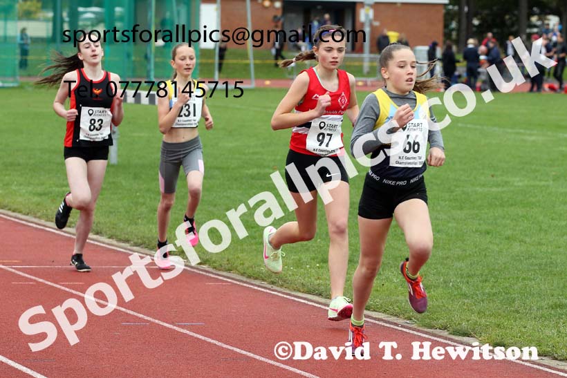 800 metres, NECAA Open Meeting, Morpeth, Sunday, October 18th. David T. Hewitson/Sports for All Pics